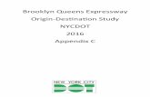 Brooklyn Queens Expressway Origin-Destiantion Study …… · NYBPM, plus all external zones grouped together into a 29th category. ... Between the Prospect Expressway and the VNB,
