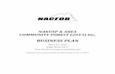 NAKUSP AND AREA COMMUNITY FORESTnakuspcommunityforest.com/.../2013/09/NACFORBusinessPlan2014.pdf · NAKUSP & AREA COMMUNITY FOREST (2013) Inc. BUSINESS PLAN April 23, ... environmental