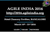 AGILE INDIA 2016 · international delegates from literally every software company practicing or ... CxO, Executives, ... For more details on these conferences visit our Events page.