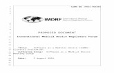 Proposed Document: Software as a Medical Device …imdrf.org/.../final/consultations/imdrf-cons-samd-ce.docx · Web viewSoftware as a Medical Device (SaMD): Clinical Evaluation Authoring