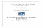 SKP Engineering Collegemech.skpec.edu.in/wp-content/uploads/sites/8/2017/11/... ·  · 2018-04-05... ME6504 Subject Name: Metrology And Measurements ... UNIT I CONCEPT OF MEASUREMENT