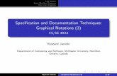 Speci cation and Documentation Techniques: Graphical Notations (3)se3ra3/2016/LN16-2016.pdf ·  · 2016-10-04Speci cation and Documentation Techniques: Graphical Notations (3) CS/SE