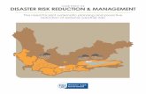CASE STUDY #4 DISASTER RISK REDUCTION & MANAGEMENT€¦ ·  · 2016-05-17CASE STUDY #4 DISASTER RISK REDUCTION & MANAGEMENT The need for joint systematic planning and proactive reduction