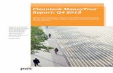 Cleantech MoneyTree Report: Q4 2013 - PwC's Accelerator · Cleantech MoneyTree TM ... Cleantech funding by subsector 2010-2013 0.0 0.2 0.4 0.6 0.8 1.0 1.2 1.4 ... PwC’s Cleantech