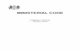 2018-01-08 MINISTERIAL CODE JANUARY 2018 (FINAL) (3) · MINISTERIAL CODE Foreword by The Prime Minister The mission of this government is to build a country that works for everyone,