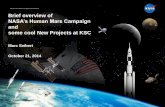 National Aeronautics and Space Administration …nalfl.com/wp-content/uploads/2011/01/2014-10-21-SEIBERT...National Aeronautics and Space Administration Brief overview of NASA’s