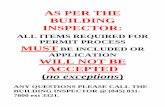 AS PER THE BUILDING INSPECTOR - Fishkill · AS PER THE BUILDING INSPECTOR: ALL ITEMS REQUIRED FOR ... To be completed by RPT Addressing Staff: ... Form #4 PLAN REVIEW FORM ...