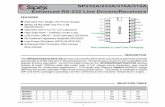 TM Enhanced RS-232 Line Drivers/Receiversee-classes.usc.edu/ee459/library/datasheets/sp232_312a.pdfEnhanced RS-232 Line Drivers/Receivers Operates from Single +5V Power Supply Meets