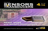 Sensors & Transducers - Divakth.diva-portal.org/smash/get/diva2:489324/FULLTEXT01.pdf · Sensors & Transducers Volume 115, ... Spain Cortes, Camilo A., Universidad Nacional de Colombia,