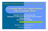 “Creating Short Sea Opportunities - The Terminal’s Role”aapa.files.cms-plus.com/SeminarPresentations/Owen.pdf ·  · 2006-11-28-An Evolution Owensboro Riverport. 3 ... ¾Focus