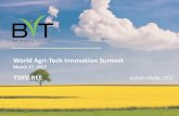 World Agri-Tech Innovation Summit€¦ ·  · 2017-03-29World Agri-Tech Innovation Summit March 27, 2017 ... Statistically better yield (+8%) and sclerotinia control (-36% incidence)