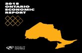 2018 ONTARIO ECONOMIC REPORT - OCC · 2018 ONTARIO ECONOMIC REPORT. ii taio am o ommc For more than a century, ... solvency rules and adopt a strengthened going