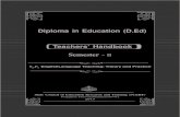 Diploma in Education (D.Ed) Teachers’ Handbookscert.kerala.gov.in/images/2014/DEd/English_01.pdf ·  · 2014-02-03Diploma in Education ... Theory and Practice Teachers’ Handbook.
