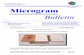 September 2003 Microgram Bulletin - DEA. Department of Justice Drug Enforcement Administration Microgram Bulletin Published by: The Drug Enforcement Administration Office of Forensic