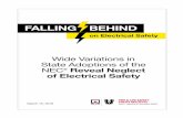 FALLING BEHIND - nfpa.org · FALLING BEHIND on Electrical Safety 2 EXECUTIVE SUMMARY In an independent survey commissioned by the NFPA Fire & Life Safety Policy Institute, over …