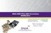 SNIA SSSI PCIe SSD Committee PRESENTATION … Comm Minutes 09DEC13.pdfPRESENTATION TITLE GOES HERE SNIA SSSI PCIe SSD Committee 09DEC2013 Toll-Free Access Number: 1-866-439-4480 Toll