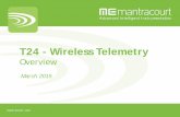 T24 - Wireless Telemetry1...broadweigh.comStrain Gauge Amplifier mantracourt T24 Wireless Telemetry • Reduces installation costs • No cables • Greatly reduced labour • …