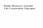 Public Disclosure Schedul City Corporation Vijayapurbijapurcity.mrc.gov.in/sites/bijapurcity.mrc.gov.in/...3. PLANNING FOR ECONOMIC AND SOCIAL DEVELOPMENT Table 3.1 List and brief