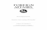 FOREIGN AFFAIRS - Division of Social Sciencespages.ucsd.edu/~dgvictor/publications/Faculty_Victor_Article_2000... · FOREIGN AFFAIRS Volume 79 • Number 6 ... David G. Victor isRobert
