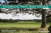 Cheshunt Park Golf Centre - broxbourne.gov.uk · book at the Golf Shop • Members can make bookings up to 15 days in advance • Privilege Card holders can make bookings up to 10