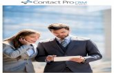 Release Notes Contact Pro - sysman.it · L'integrazione con le nuove tecnologie di ... supportata dalle nuove aree della soluzione Contact Pro, per la definizione delle buyer personas