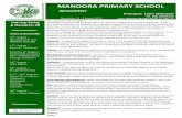 MANOORA PRIMARY SCHOOL - manooraps.sa.edu.au 12 2016.pdfhad a fun and refreshing holiday break. ... support during my time at Manoora Primary School. Kristy ... about a native animal