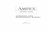 AMPEX Model 450B Manual - thehistoryofrecording.com Date: 1/5/2004 11:41:28 AM