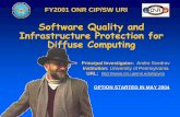 Software Quality and Infrastructure Protection for Diffuse ...spyce/presentations/Spyce-overview-Aug04.pdf · Software Quality and Infrastructure Protection for ... with control and