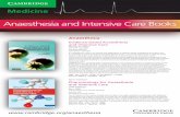 Anaesthesia and Intensive Care Booksassets.cambridge.org/isbn13/97805219/11870/full_version/...Approaches in Cosmetic Surgery; Part III. Other Considerations for Anesthesia in Cosmetic