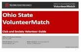 Ohio State VolunteerMatch · Ohio State VolunteerMatch ... select and activate your account. If you already have an ... The best practice would be to provide the most