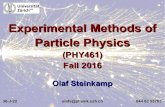 Experimental Methods of Particle Physics - Physik-Institut505a216b-8eb4-45ea-a5bc-31d793c74bf3/... · Experimental Methods of Particle Physics ... Experimental Techniques in High