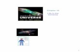 Chapter 18 Life in the Universe - Nicholls State … the universe. B. Simple life inevitably leads to complex life. C. We know that Earth-like planets are common in our galaxy. 15.