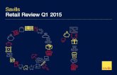 Savills Retail Review Q1 2015pdf.savills.com/documents/Q1_2015_Retail_Review.pdfQ1 Retail Review Q1 Retail Sales¹ 2013-2015 ... margin also saw a significant improvement on a like-for-like