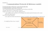 Lecture 2 Communications Protocols & Reference models ·  · 2016-10-11Lecture 2 Communications ... TCP/IP Protocol Architecture Application Layer Communication between processes