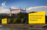 Doing business in the Slovak Republic - Ernst & Young to Doing business in the Slovak Republic As a global leader in professional services, ... (980 ft) above sea level. The south