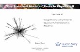 The Standard Model of Particle Physics - IIpprc.qmul.ac.uk/~rizvi/Talks/Lecture4.pdfThe Standard Model of Particle Physics ... - particle physics and the Big Bang A Particle Physicist's