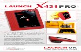 Powered by the latest Android operating sytem the -PRO ... PRO kit Launch X-431 PRO X-431 PRO is based on an Android system, it is a new car malfunction diagnostic device developed