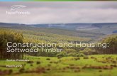 Construction & Housing: Softwood Timber - New Forests global harvest of industrial roundwood, being 1.3 billion cubic metres out of a total global harvest of 4 billion cubic metres.