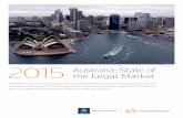 the Legal Market - Legal Insight | Thought Leadership …insight.thomsonreuters.com.au/files/2015/11/Australia...State of the Legal Market: Australia – 2015 WHITE PAPER 3 DEFINITIONS