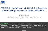 TCAD Simulation of Total Ionization Dose Response on … · Contents 2 I. Radiation Environment II. SOI vs. DSOI III.TCAD model for DSOI IV.TID response of DSOI nMOSFET @IMECAS