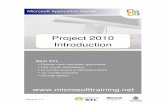 Project 2010 Introductio n - Tallinna Majanduskoolmaterjalid.tmk.edu.ee/jaan_olt/SR14/MS Project 2010 manual.pdf · Project 2010 Introductio n Best STL ... Copy / Paste tasks and