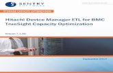 Hitachi Device Manager ETL v7.1.00 for BMC TrueSight ... Device Manager ETL for BMC TrueSight Capacity Optimization USER DOCUMENTATION Version 7.1.00 September 2015 …