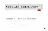 Chapter 5ion.chem.usu.edu/~scheiner/LundellChemistry/lectureslides/ch05... · Chapter 5 5.1 – Natural Radioactivity 5.2 – Nuclear Reactions 5.3 – Radiation Measurement 5.4 –