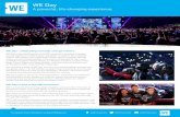 WE Day Malala Yousafzai, Selena Gomez, DJ Khaled, ... WE Day inspires, engages and empowers youth to lead through service, building compassionate communities and