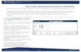 Manually Updating Admissions Checklists - sis. Updating Admissions Checklists 6/1/16 page 1 of 4 Manually Updating Admissions Checklists PATH: Campus Community Checklists Person Checklists