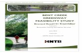 BENT CREEK GREENWAY FEASIBILITY STUDY Corridor · BENT CREEK GREENWAY . FEASIBILITY STUDY . ... The purpose of this study is to determine the feasibility of a multi-use/multi-modal,