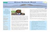 African Wetlands Watch - Ramsar Conventionarchive.ramsar.org/pdf/African-Wetlands-Watch_July2013.pdfAfrican Wetlands Watch is an African regional biannual newsletter issued by the