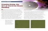 "Standardizing the Art of Electron-Beam Welding" · 13 Lawrence Livermore National Laboratory S&TR March/April 2008 Electron-Beam Weld Diagnostics systems to DOE laboratories and