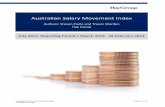 Australian Salary Movement Index - Hay Group Salary Movements Index Repo… · The Australian Salary Movement Index report is an annual overview of the Australian reward climate collated