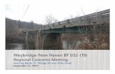 Weybridge-New Haven BF 032-(19) - Vermont · Weybridge-New Haven BF 032-(19) ... Cost and Engineering Matrix Weybridge‐New Haven BF 032‐1(19) ... How did you hear about this meeting?